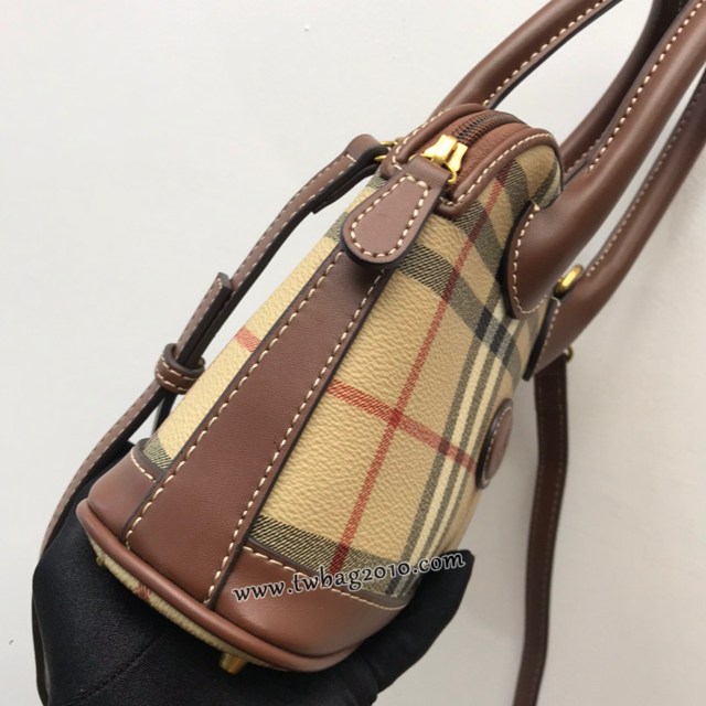 Burberry專門店新款女士手提單肩斜挎包 巴寶莉vintage系列新款小號貝殼包 yxb1029